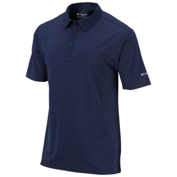 Columbia Omni-Wick Sunday, Polo Azul Marino Para Hombre | 491680-XLS